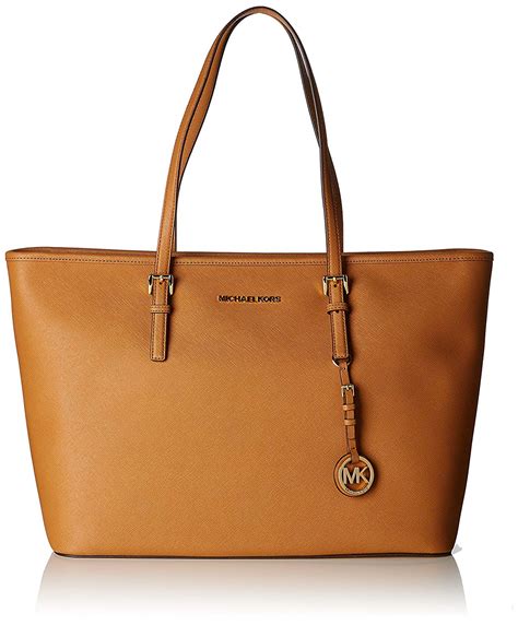 michael kors jet set travel tote saffiano|michael kors saffiano crossbody.